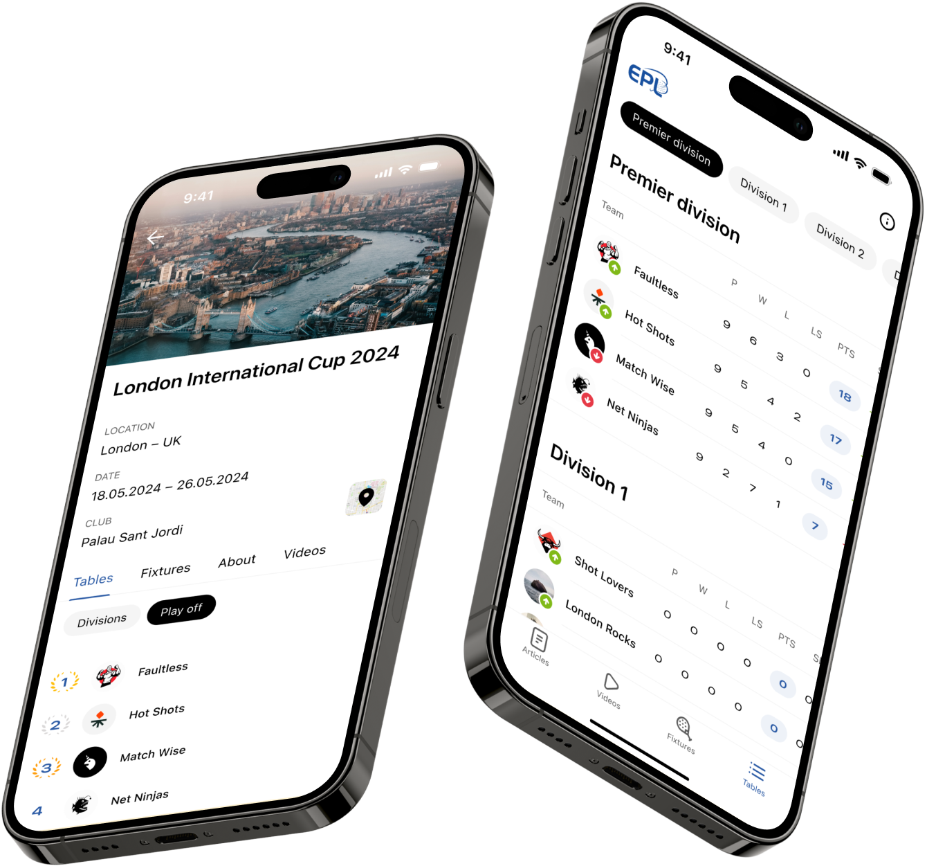 Euro Padel League App