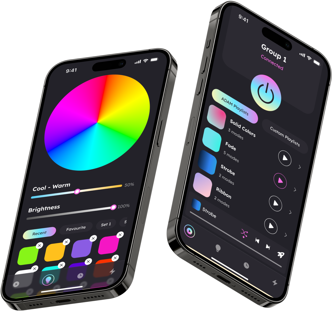 Flashlight control app