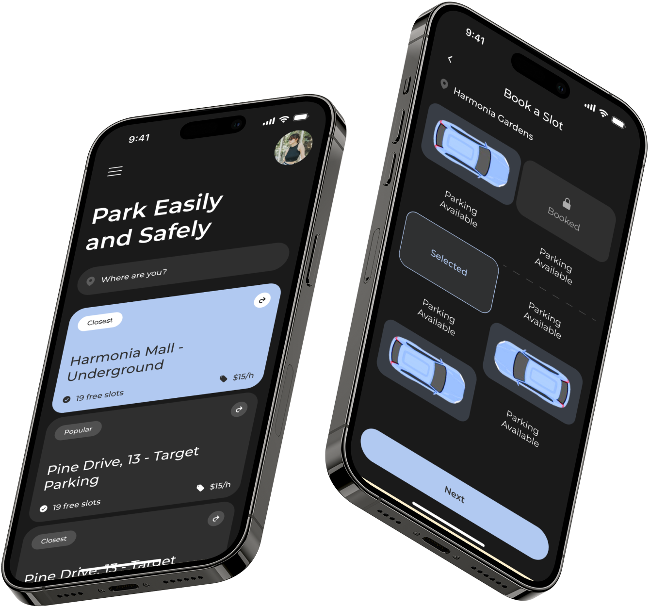 IoT-Based Smart Parking App
