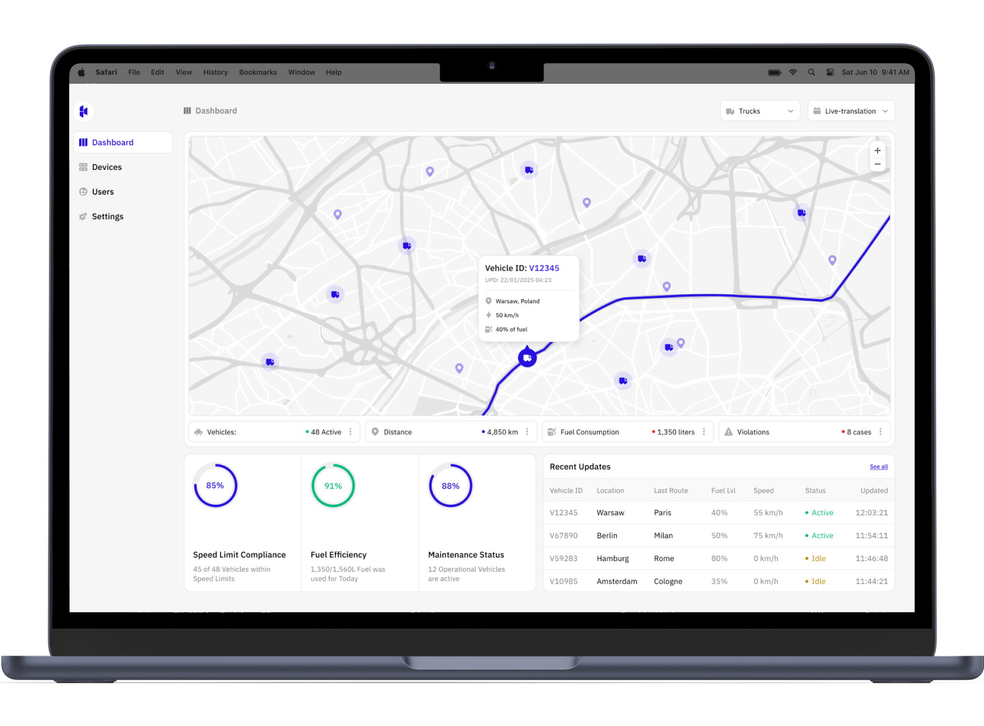 Vehicle Tracking Solution